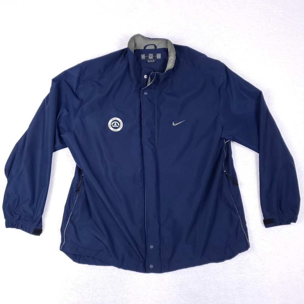 Nike Golf Vintage 2001 Full Zip Jacket XL Navy